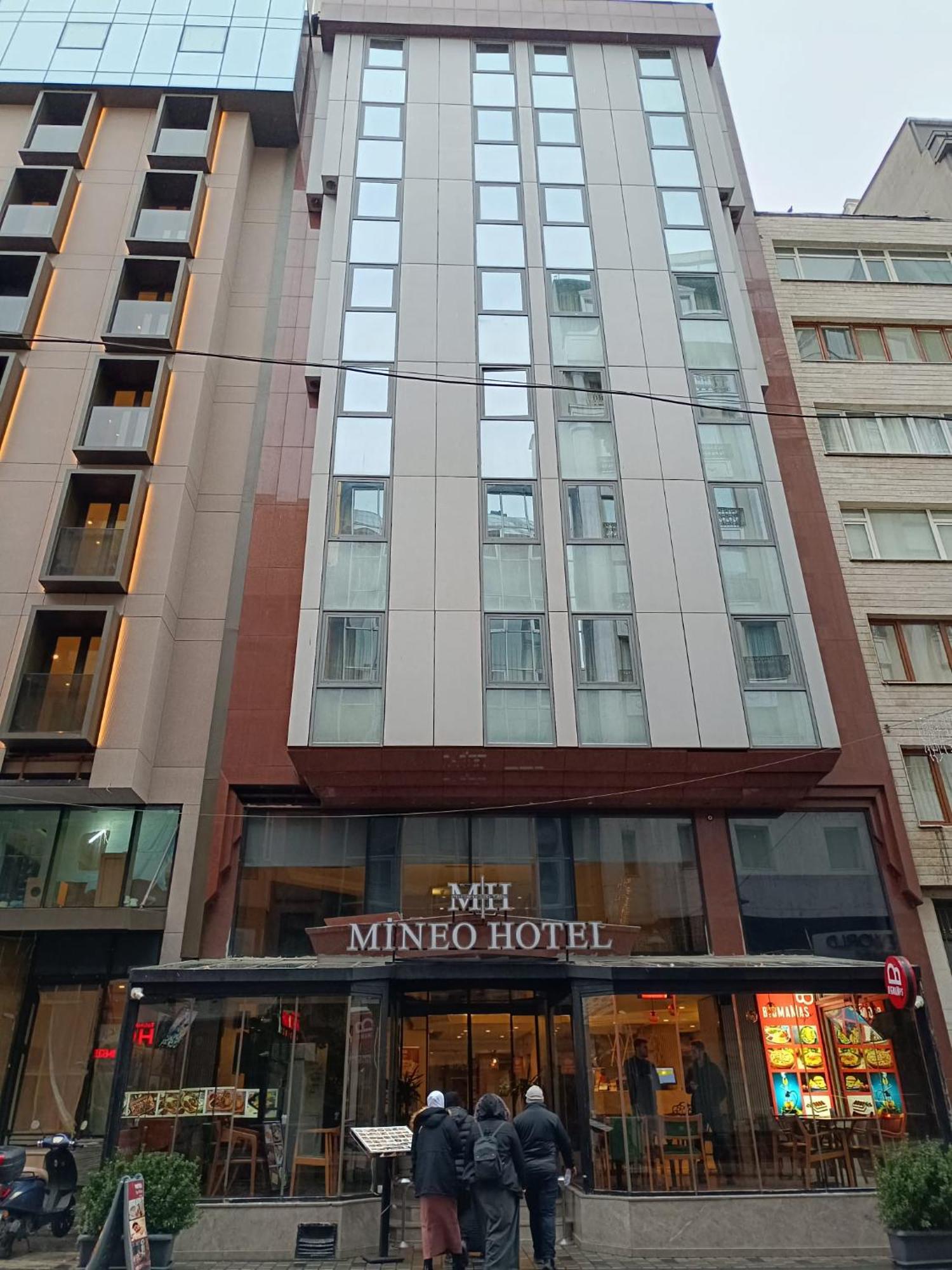 Mineo Hotel Taksim Istanbul Exterior photo